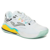Scarpa da Tennis Uomo Joma Spin Bianco Giallo | NonSoloSport