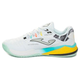 Scarpa da Tennis Uomo Joma Spin Bianco Giallo | NonSoloSport