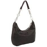 Borsa Donna Juicy Couture Mia Strass Nero | NonSoloSport