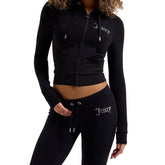 Felpa Donna Juicy Couture Oola Nero | NonSoloSport