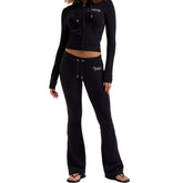 Felpa Donna Juicy Couture Oola Nero | NonSoloSport