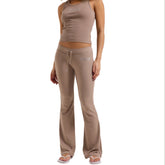 Pantalone Donna Juicy Couture Christine Beige | NonSoloSport
