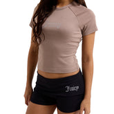 T-Shirt Donna Juicy Couture Baby Beige | NonSoloSport