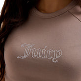 T-Shirt Donna Juicy Couture Baby Beige | NonSoloSport