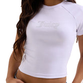 T-Shirt Donna Juicy Couture Baby Bianco | NonSoloSport