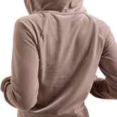 Felpa Donna Juicy Couture Madison Strass Beige | NonSoloSport
