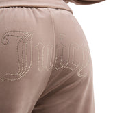 Pantalone Donna Juicy Couture Tina Velluto Beige | NonSoloSport