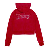 Felpa Donna Juicy Couture Madison Rosso | NonSoloSport