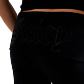 Pantalone Donna Juicy Couture Roll Down Nero | NonSoloSport