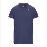 T-Shirt Uomo K-Way Le Vrai Edouard Blu | NonSoloSport