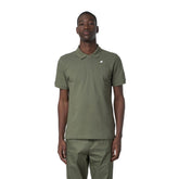 Polo Uomo K-Way Vinnie Pique Verde | NonSoloSport