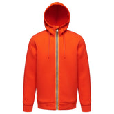 Felpa Uomo K-Way Light Scuba Full Zip Cappuccio Rainer Spacer Arancione | NonSoloSport