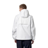 Giacca Uomo K-Way Jake Plus 2 Reversibile Bianco Blu | NonSoloSport