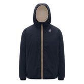 Giacca K-Way Le Vrai 4.0 Claude Orsetto Blu | NonSoloSport