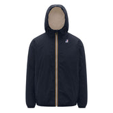 Giacca K-Way Le Vrai 4.0 Claude Orsetto Blu | NonSoloSport