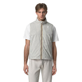 Gilet Uomo K-Way Valen Stretch Nylon Beige | NonSoloSport