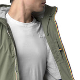 Giacca Uomo K-Way Jack Stretch Verde | NonSoloSport