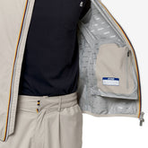 Giacca Uomo K-Way Stretch Dot Jack Beige | NonSoloSport