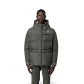 Giacca Uomo K-Way Le Vrai 4.0 Aurele Heavy Warm Verde | NonSoloSport