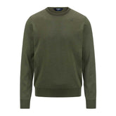 Maglione Uomo K-Way Sebastien Merino Verde | NonSoloSport