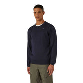 Maglione Uomo K-Way Girocollo Merinos Navy | NonSoloSport