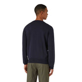 Maglione Uomo K-Way Girocollo Merinos Navy | NonSoloSport