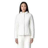 Giacca Donna K-Way Lily St Warm Reversibile Azzurro Bianco | NonSoloSport