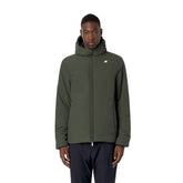 Giacca Uomo K-Way Jack St Warm Reversibile Blu Verde | NonSoloSport