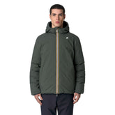 Giacca Uomo K-Way Jack St Thermo Double Verde Nero | NonSoloSport