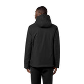 Giacca Uomo K-Way Jacko Twill Marmotta Nero Blu | NonSoloSport