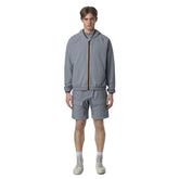 Shorts Uomo K-Way Burroughs Grigio | NonSoloSport