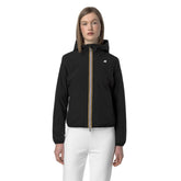 Giacca Donna K-Way Lily Stretch Poly Nero | NonSoloSport