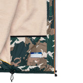 Giacca Uomo K-Way Claude Orsetto Graphic Verde Beige | NonSoloSport