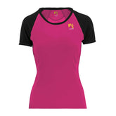 Karpos T-Shirt Lavaredo Donna Fucsia Nero | NonSoloSport