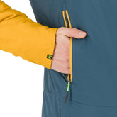 Giacca Uomo Karpos Vinson Evo Grigio Giallo | NonSoloSport