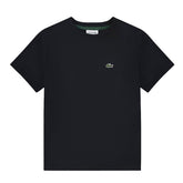 T-Shirt Bambino Lacoste Little Logo Nero | NonSoloSport