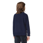 Felpa Bambino Lacoste Bande Logo Blu | NonSoloSport