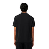 Polo Uomo Lacoste Regular Fit Ultra Dry Nero | NonSoloSport