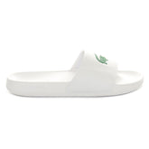 Ciabatta Uomo Lacoste Serve Slide 0.0 Bianco Verde | NonSoloSport