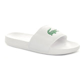 Ciabatta Uomo Lacoste Serve Slide 0.0 Bianco Verde | NonSoloSport