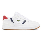 Sneakers Uomo Lacoste T-Clip Set Bianco Blu Rosso | NonSoloSport