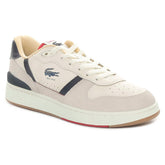 Sneakers Uomo Lacoste T-Clip Set Vintage Bianco Sporco | NonSoloSport
