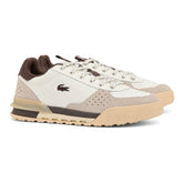 Sneakers Uomo Lacoste Slam Break Beige Marrone | NonSoloSport