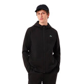 Felpa Uomo Lacoste Sportiva Elasticizzata Nero | NonSoloSport