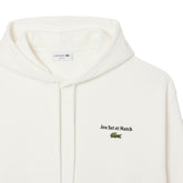 Felpa Uomo Lacoste Back Print Bianco | NonSoloSport