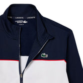 Felpa Uomo Lacoste Stampa Full Zip Blu | NonSoloSport