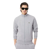 Felpa Uomo Lacoste Pile Grigio | NonSoloSport