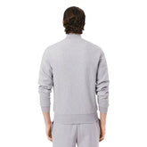 Felpa Uomo Lacoste Pile Grigio | NonSoloSport
