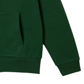 Felpa Uomo Lacoste Full Zip Verde | NonSoloSport