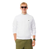 Felpa Uomo Lacoste Classic Fit Bianco | NonSoloSport